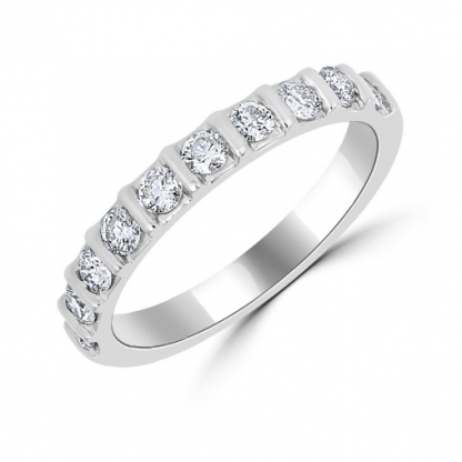 Diamond & White Gold Eternity Ring