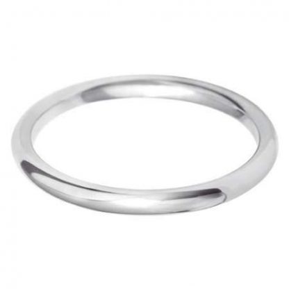 London Platinum 2.0mm Wedding Band