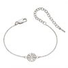 Fiorelli Freedom Silver Wave Disc Bracelet