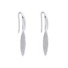 Fiorelli Long Navette Drop Earrings
